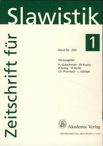 Image - Zeitschrift fuer Slawistik (2011).